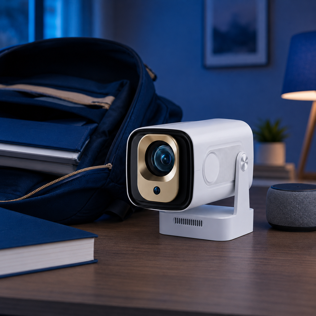 Mini Projecteur Portable Android 11 1080P 330 ANSI Lumens